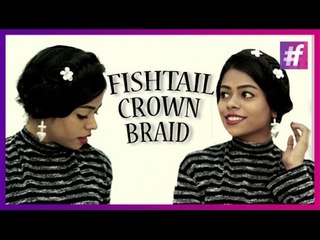 Fishtail Crown Braid | DIY Hair Tutorial