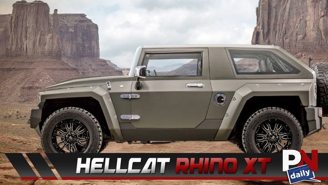 Hellcat Rhino XT, 4-Cylinder F-Type, Toyota’s Hydrogen Powered Truck, Cruise Ship Race Track, HPE1000 Charger, And Fast Fails