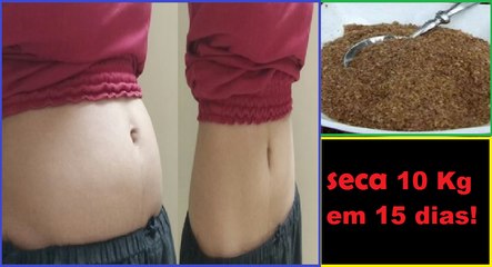 10 Kg em 15 dias -São apenas 2 ingredientes para secar o corpo!