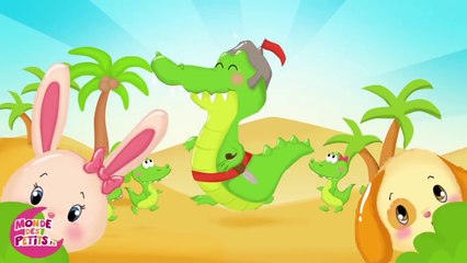 Ah les crocodiles et 40 min de comptines - Titounis