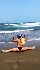 En La Playita De #Veracruz Con #KikaFaylin #Bikini #RV #RetoRV #Fitness #Teacher #One #Veracruz
