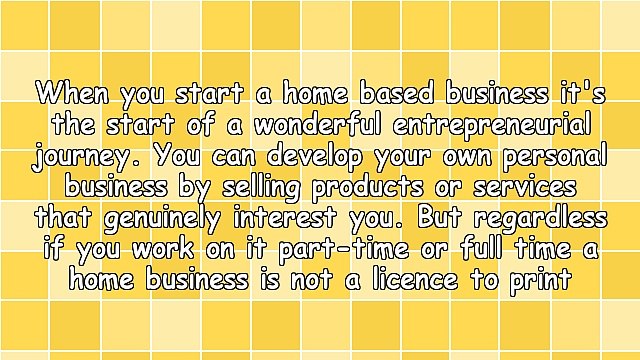 Top 3 Mistakes To Avoid When You Start A Home Based Business