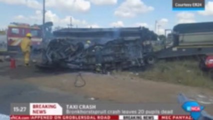 Güney Afrika'da Feci Okul Servisi Kazası