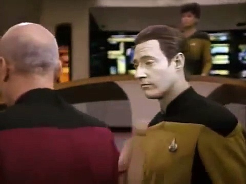 Star Trek - The Next Generation. Banned Clip from 'The High Ground'