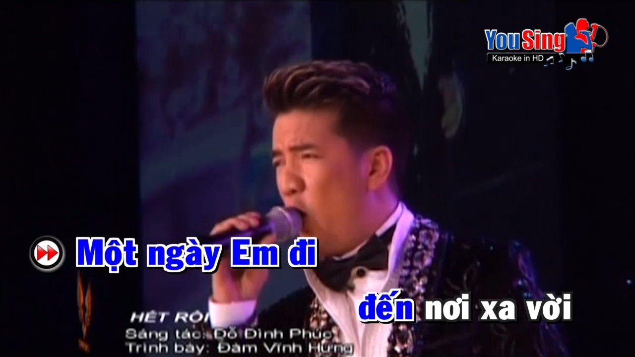 Hết Rồi Remix - Đàm Vĩnh Hưng | KARAOKE BEAT CHUẨN✔