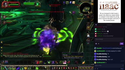 The most Unprofessional Stream World of Warcraft Demon Hunter 2017-088 Scenario and 8 min of ranting