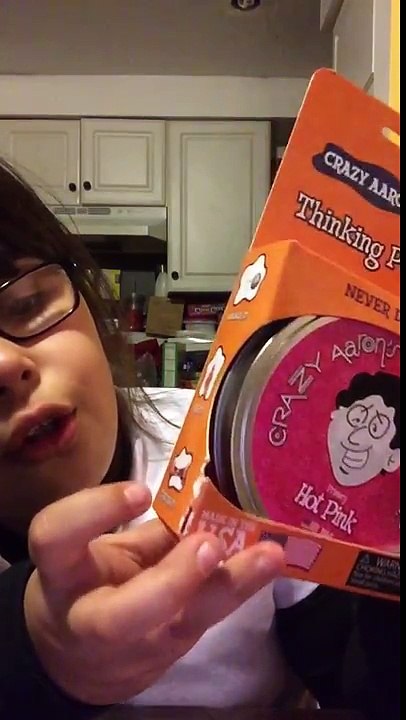 New hot pink putty
