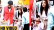 Aishwarya Rai Comforts SCARED Aaradhya Bachchan During Siddhivinayak Visit