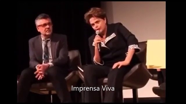 Dilma é chamada de ladra durante palestra em Nova York