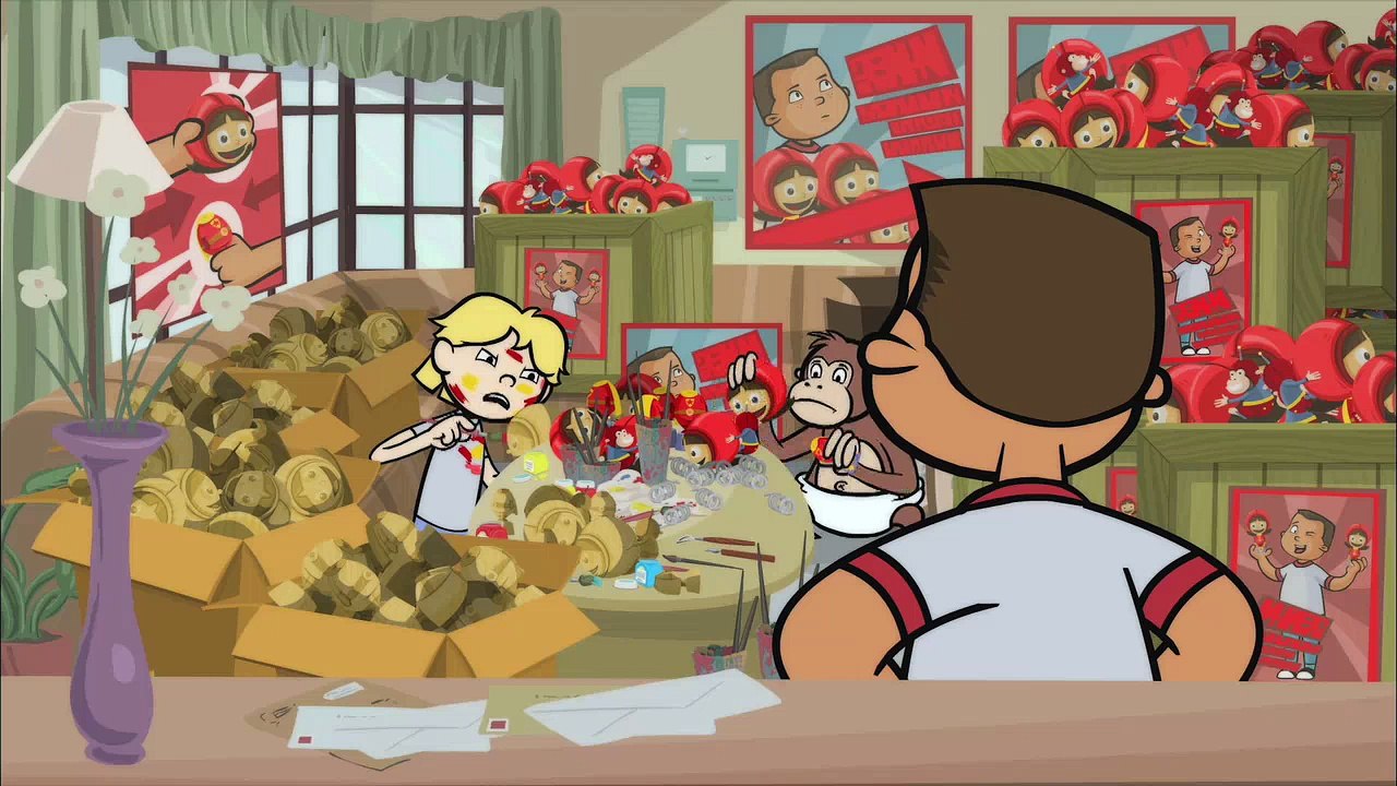 WordGirl S04E06 - WordGirl and Bobbleboy - Crime in the Key of V