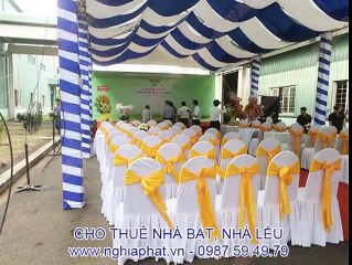 Nhà bạt không gian trong Lễ khánh thành nhà máy Đúc Veam giai đoạn 2