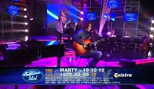 Australian Idol 5 - Marty Simpson - Top 9 Performance