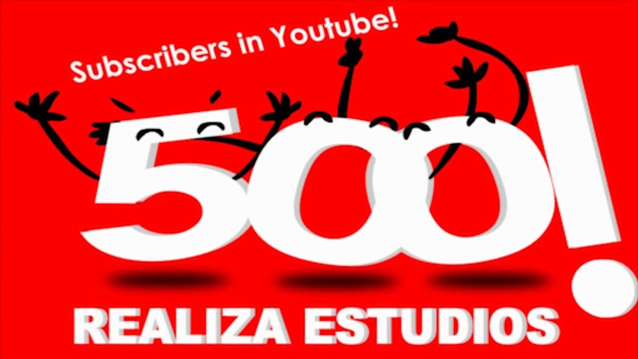 Special Cartoon Vlog 500 Subscribers!