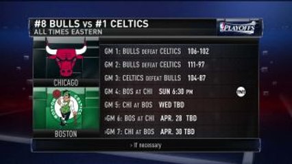 GameTime: Bulls vs Celtics Game 4 Preview