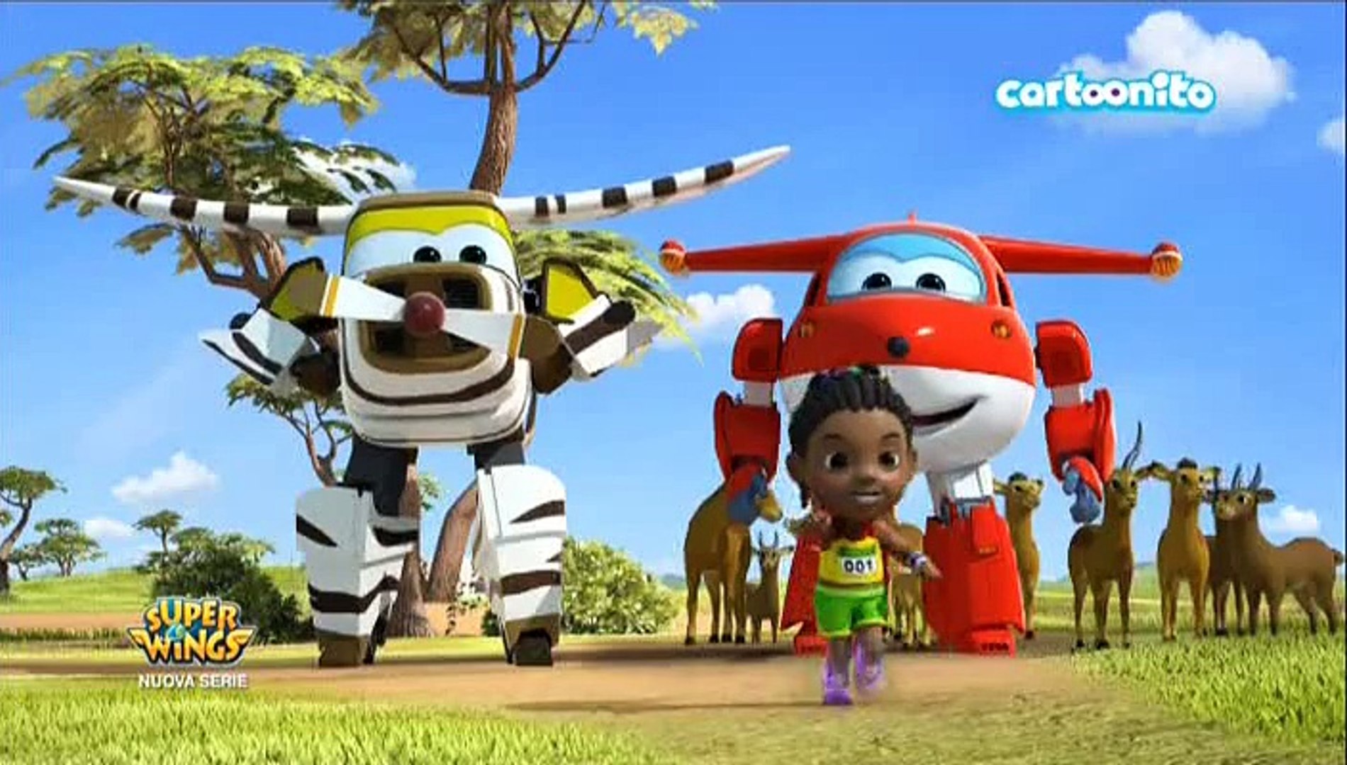 Super Wings italiano -S1E09_10-Corsa contro il tempo-Stelle della Mongolia  - Dailymotion Video