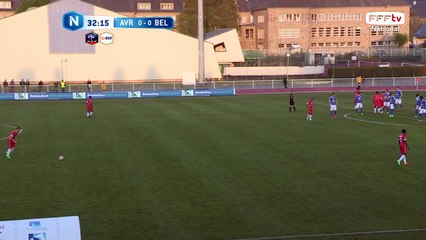 Coup franc tiré dans la surface