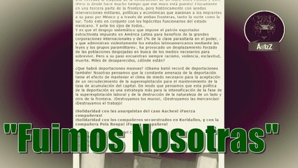 Comando feminista colocó explosivo en Exxon de la Ciudad de México