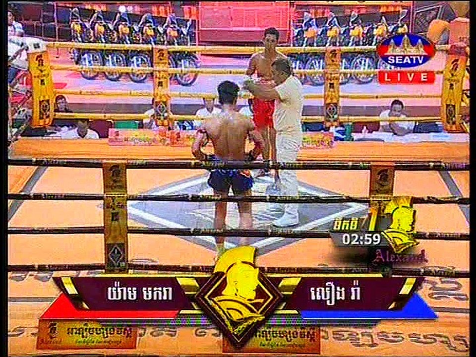 Seatv Boxing, Yam Makara Vs Loeung Ra, 24 April 2017, Khmer Boxing