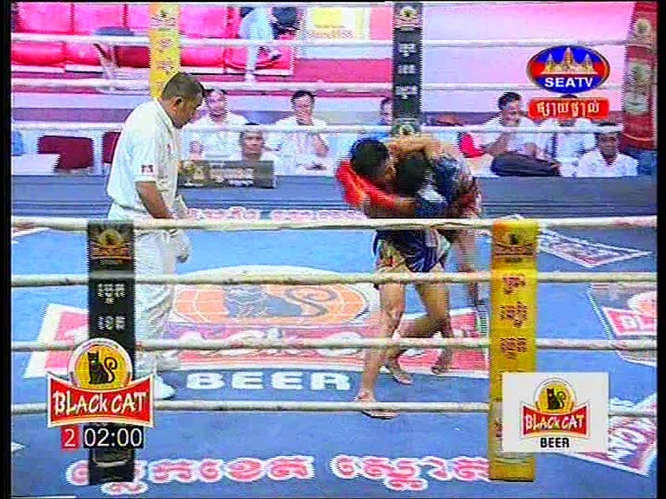 Seatv Boxing, Sreang Thiti Vs Brak Sinat, Khmer Boxing