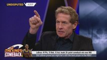 Skip Bayless reacts to LeBron's Triple-Double in Cavaliers Game 3 win against Pacers _ UNDISPUTED
