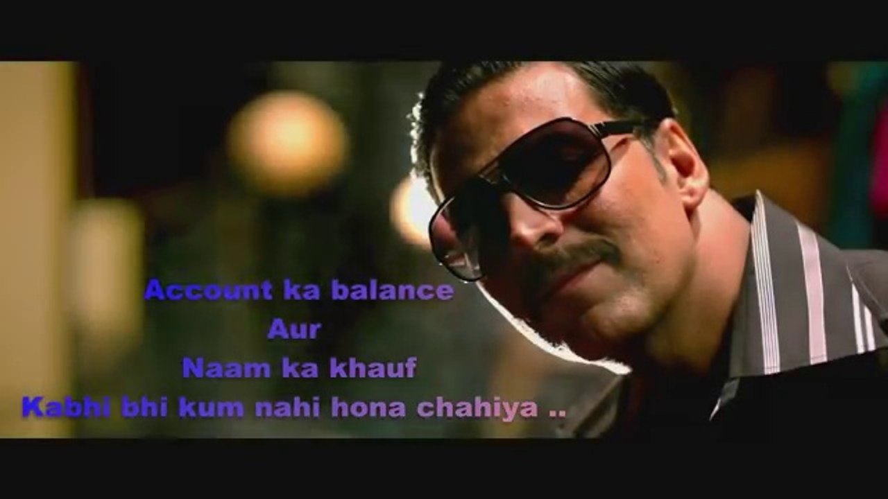 Akshay Kumar Dailouges From Once Upon A Time In Mumbai Doobara