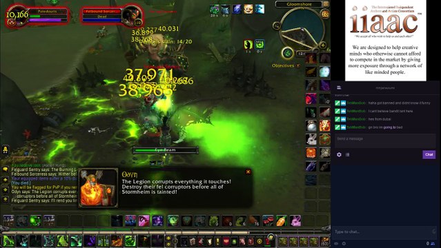The most Unprofessional Stream World of Warcraft Demon Hunter 2017-097 Stormheim Invasion Nice People