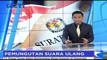 Coblos Ulang di TPS 01 Gambir