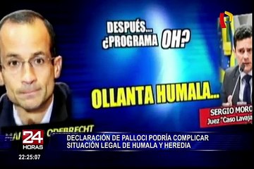 Declaración de Antonio Palocci podría complicar situación legal de Ollanta Humala