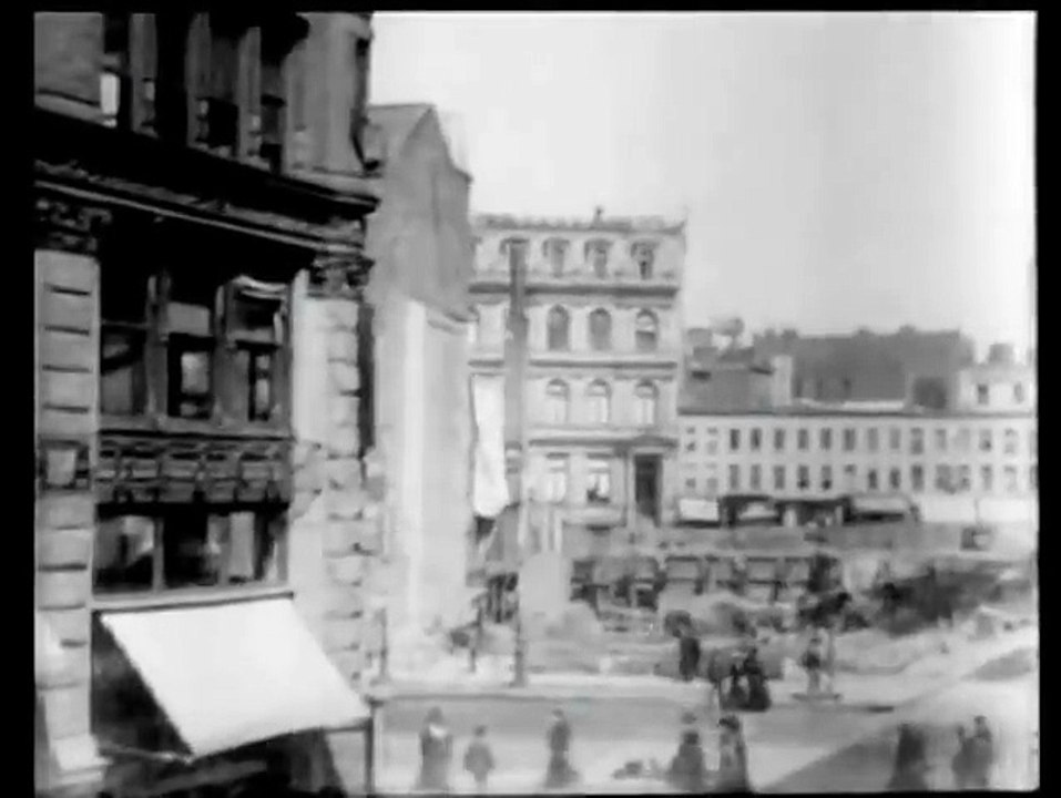 Demolishing and Building Up the Star Theatre 1901 - 1st Time-Lapse - Frederick S. Armitage