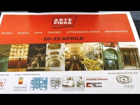 Napoli - Arte Fiera , quattro giornate di musica, teatro e pittura (21.04.17)