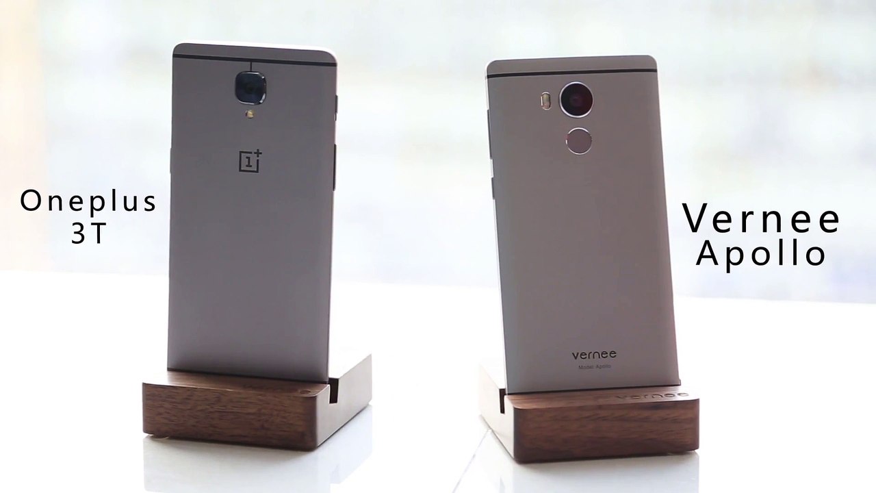 Vernee Apollo vs  One Plus 3T ¦ Appearance comparison