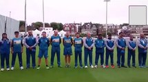 Pakistan Cricket Team held a minute of silence for Abdul Sattar Edhi at Sussex County C