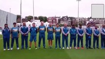 Pakistan Cricket Team held a minute of silence for Abdul Sa