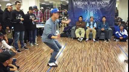 Student Side Best16 易丞(WIN) vs 阿棋｜20160124Pursue the Roots Poppin Battle Vol.1
