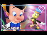 Kingdom Hearts All Cutscenes | Game Movie | Pinocchio ~ Monstro