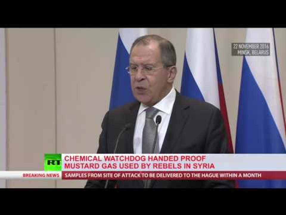 Syria hands over evidence of mustard gas attack by rebels on civilians to OPCW