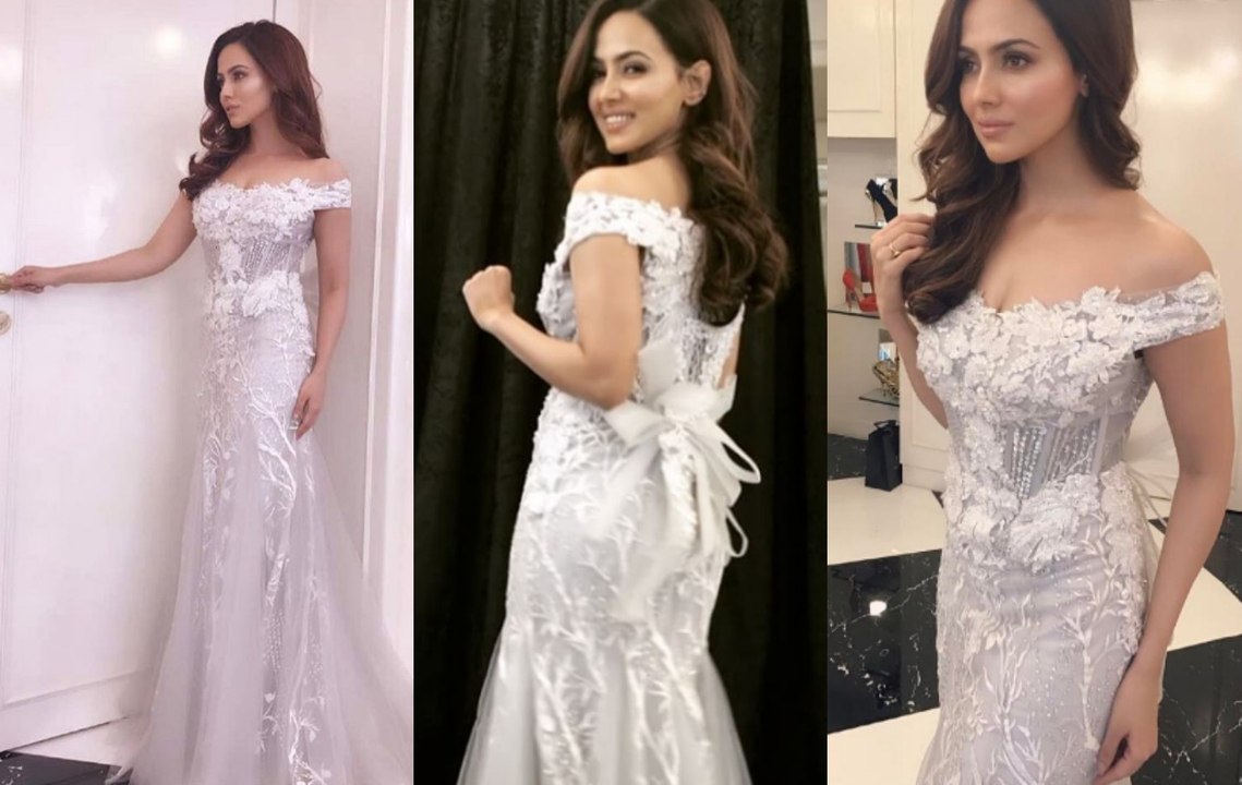 Sana Khan Gets Dolled Up For Event Launch