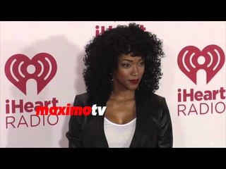 Sonequa Martin-Green | 2014 iHeartRadio Music Festival | Red Carpet