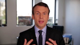 Présidentielle: La dernière vidéo d'Emmanuel Macron avant le 1er tour