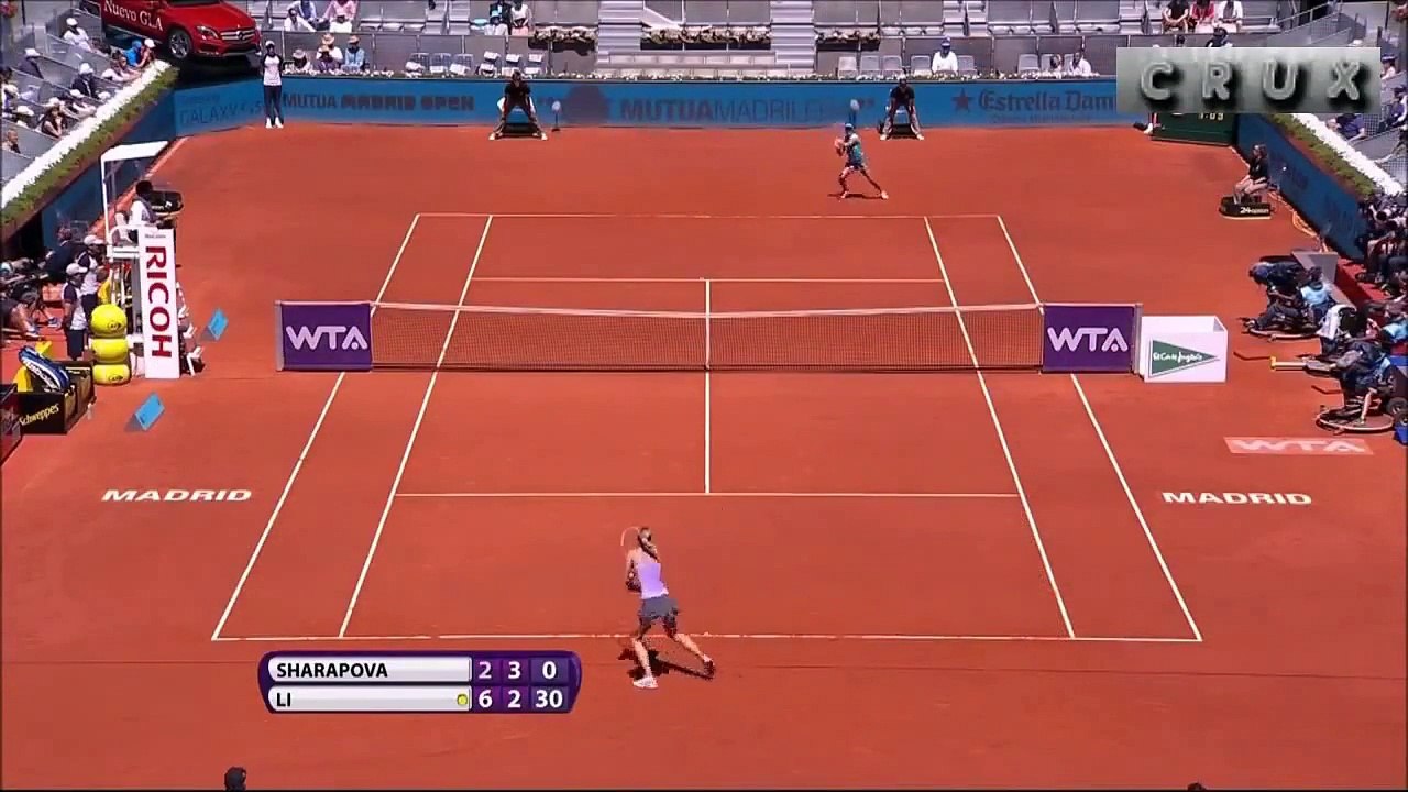 Maria Sharapova's best points in clay season 2014