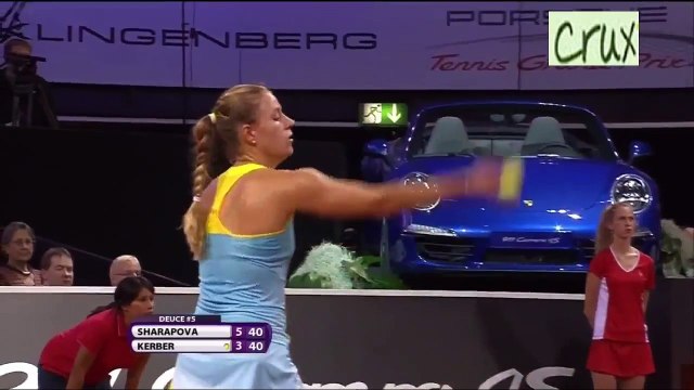 Stuttgart 2013 Semi Final Highlights Maria Sharapova vs Angelique Kerber