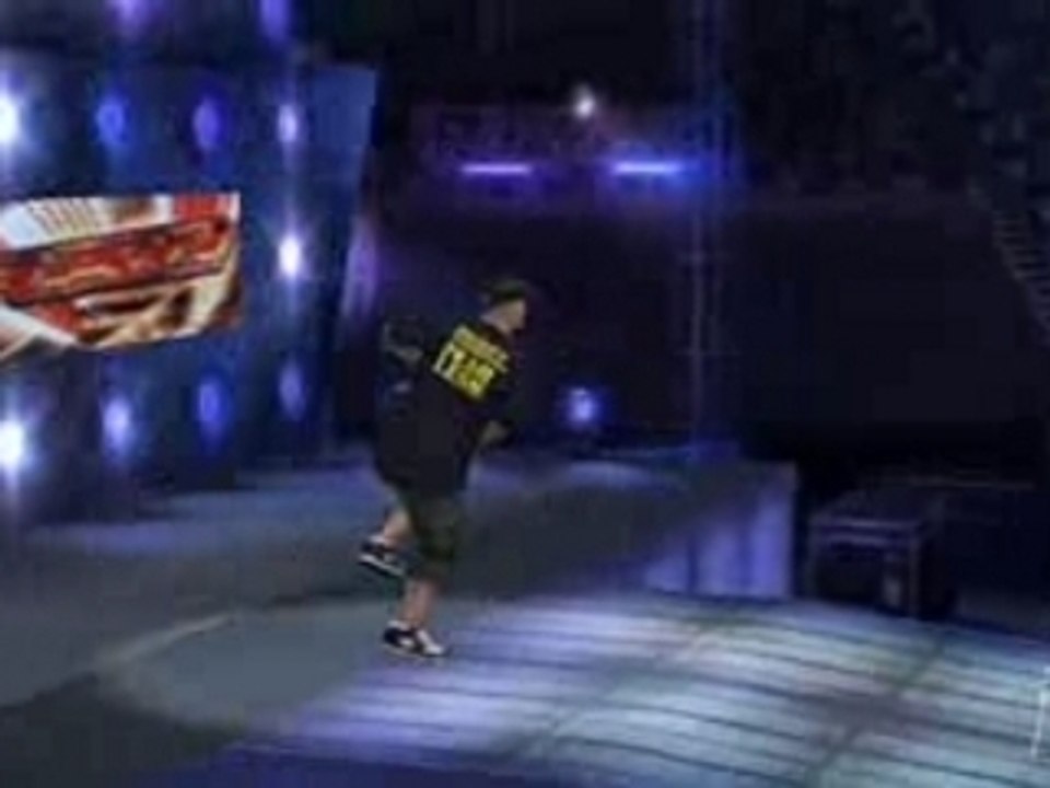 Smackdown vs Raw 2008 John Cena entrance ps3