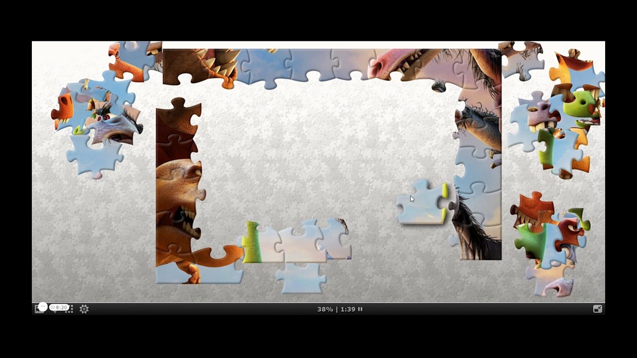 Puzzle Game The Good Dinosaur - Disney - tāpaepae - Puzle Kid