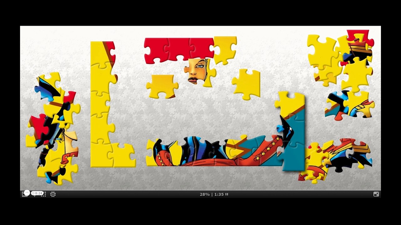 Puzzle Game Captain Marvel - Marvel - legpuzzel - Puzle Kid