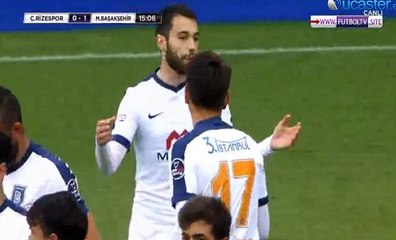 Alparslan Erdem GOAL HD - Rizespor 0-1 Basaksehir 22.04.2017