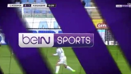 Alparslan Erdem Goal HD - Rizespor 0 - 1 Basaksehir - 22.04.2017 (Full Replay)
