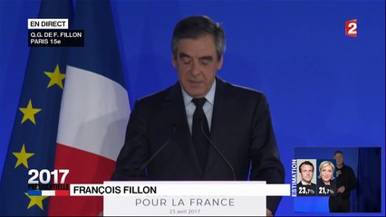 Présidentielle : le discours de François Fillon