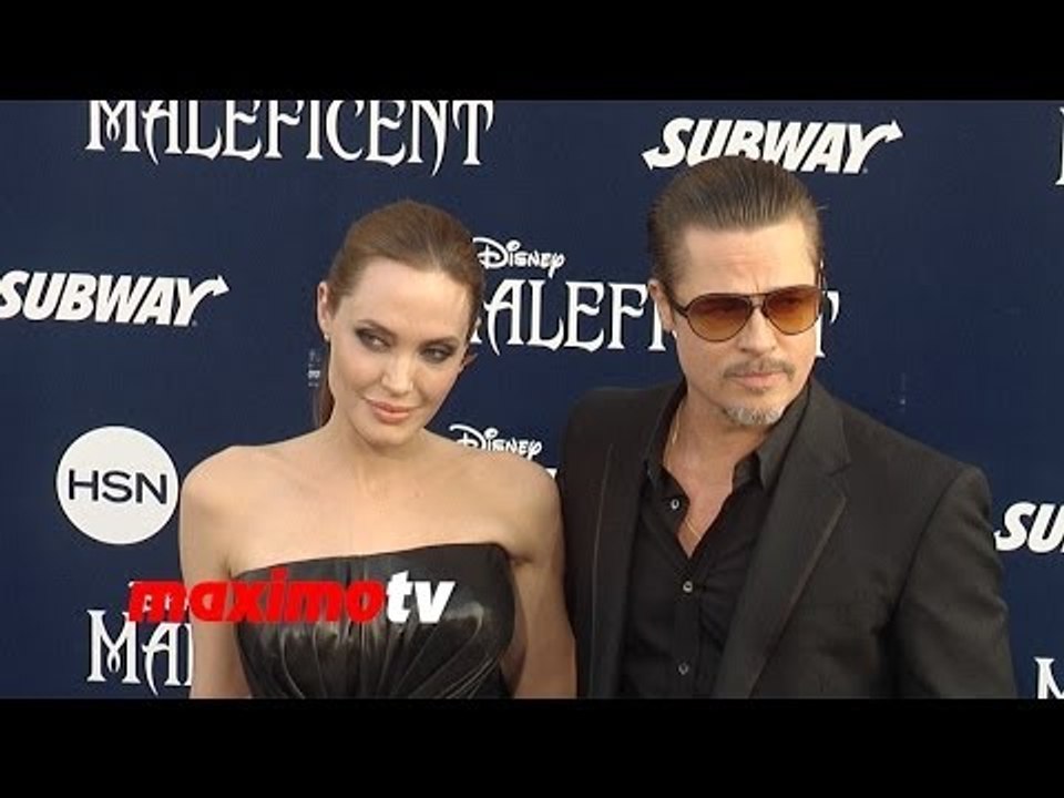 Angelina Jolie & Brad Pitt "Maleficent" World Premiere in Los Angeles