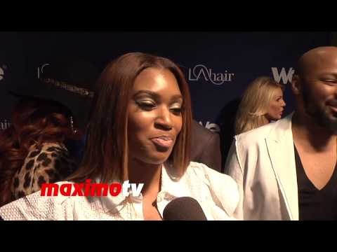 Angela on Kim Kardashian's Wedding Hairstyle | WE tv's L.A. Hair Season 3 Premiere Party