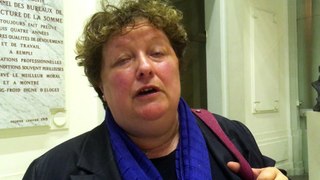 Brigitte Fouré, réagit à la défaite du candidat Fillon